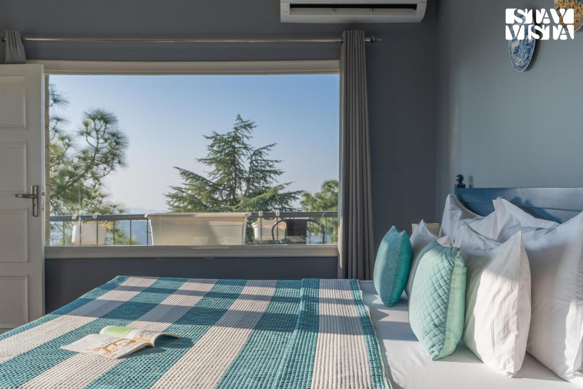 Stayvista At Serene With Outdoor Bonfire Barog Dış mekan fotoğraf